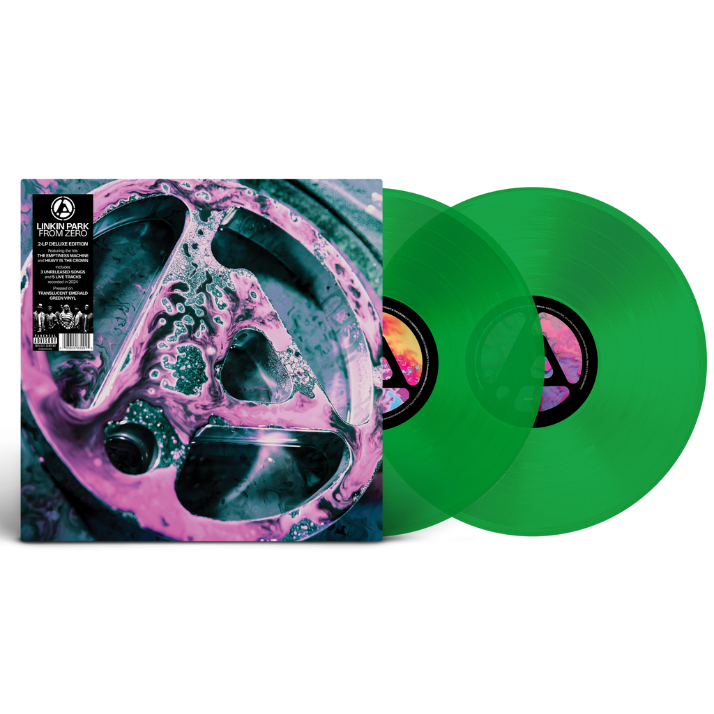 LINKIN PARK - FROM ZERO - DELUXE EDITION - EMERALD GREEN COLOR - 2-LP - VINYL LP
