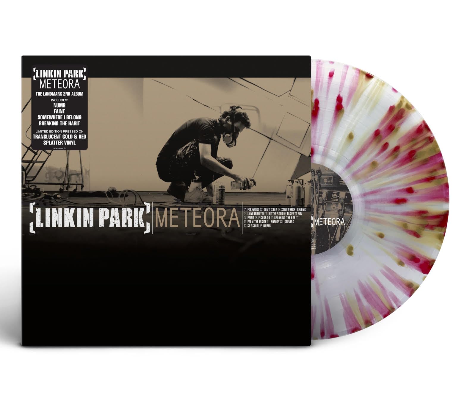 LINKIN PARK - METEORA - LIMITED EDITION - SPLATTER COLOR - VINYL LP