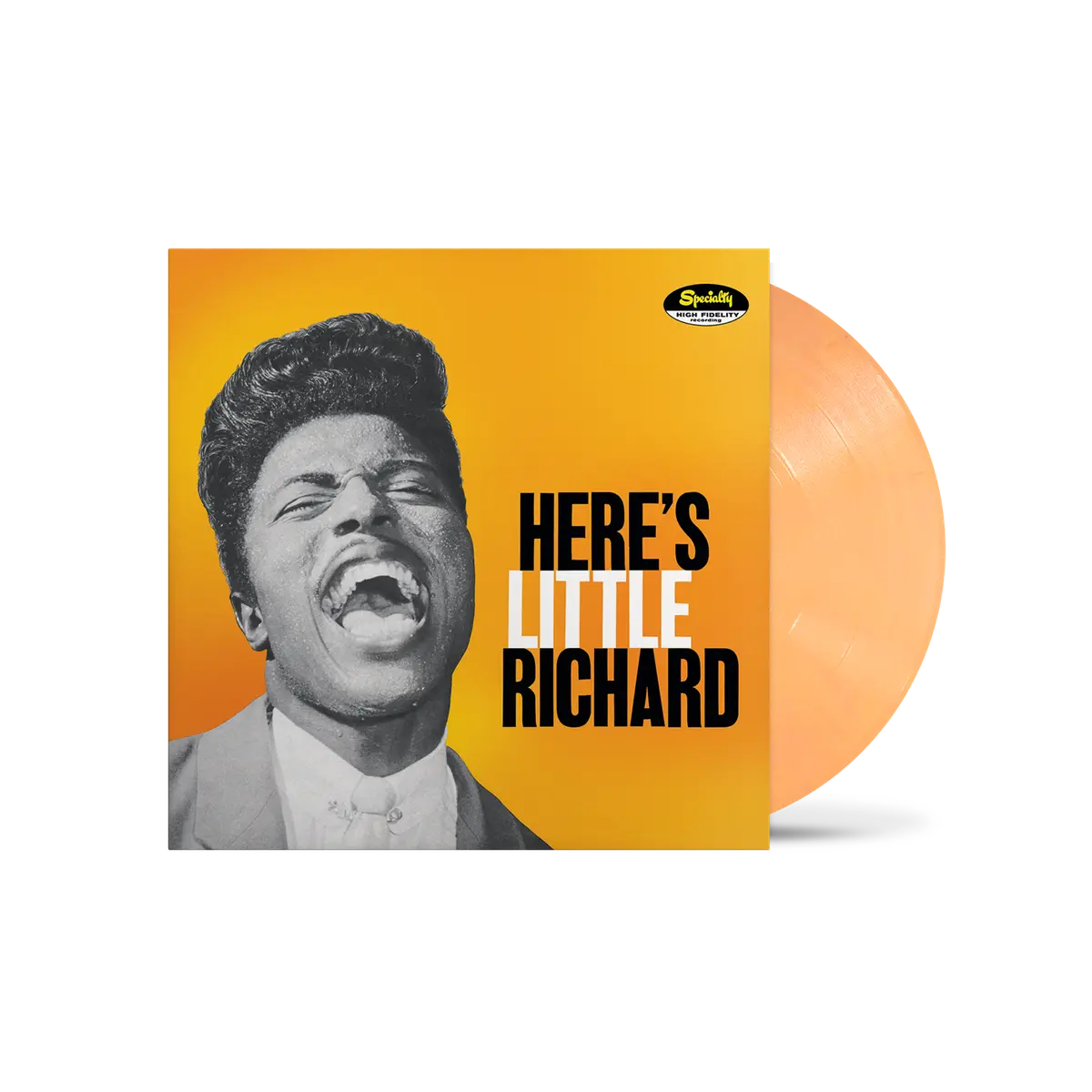LITTLE RICHARD - HERE'S LITTLE RICHARD - INDIE EXCLUSIVE - PEACH COLOR - VINYL LP