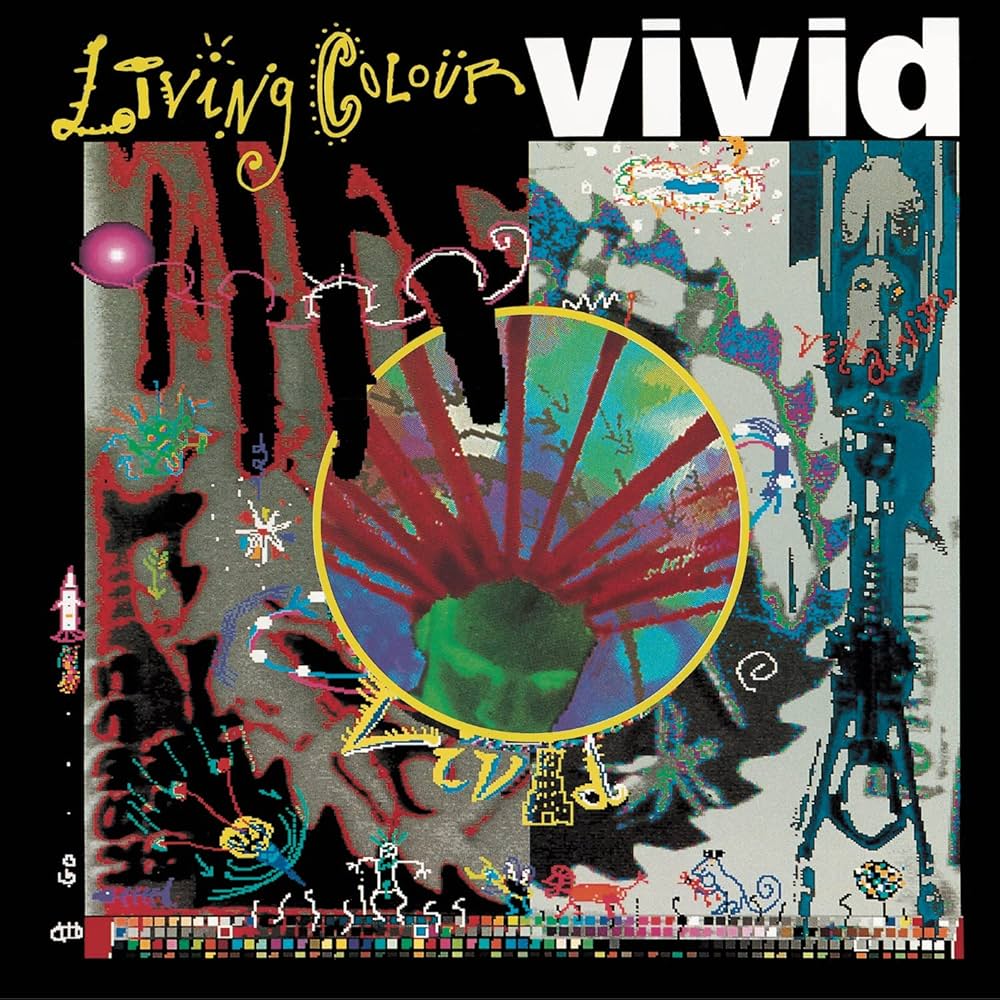 LIVING COLOUR - VIVID - VINYL LP