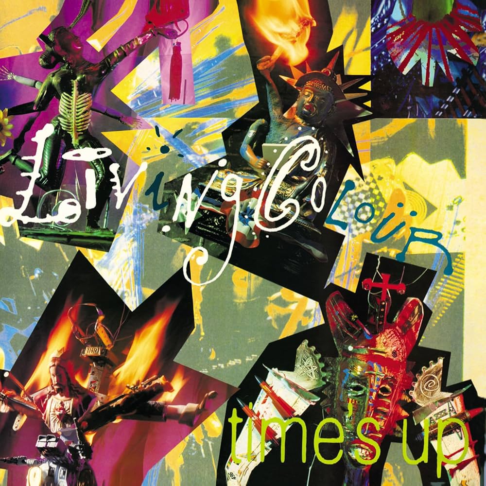 LIVING COLOUR - TIME'S UP! - VINYL LP
