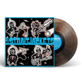 LOS STRAITJACKETS - SUPERSONIC GUITARS IN 3-D - LIMITED EDITION - CLEAR W/ RED & BLUE SWIRL COLOR - VINYL LP