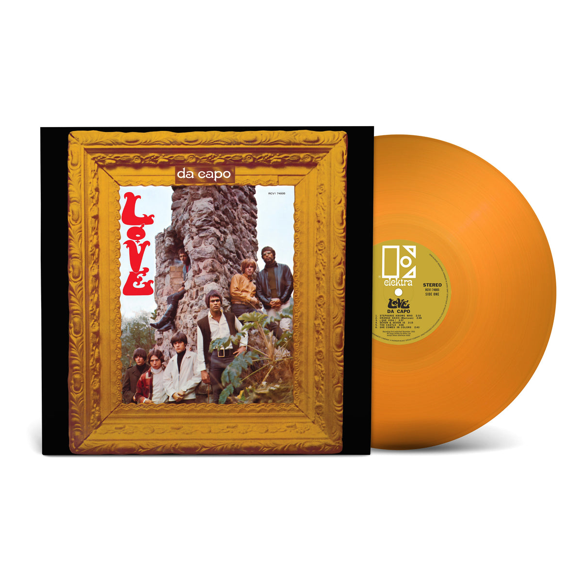 LOVE - DA CAPO - ORANGE COLOR - VINYL LP