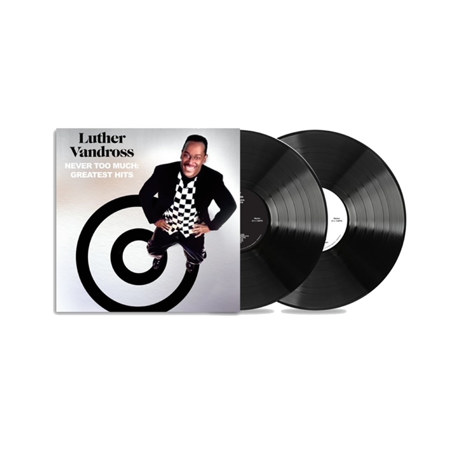 LUTHER VANDROSS - NEVER TOO MUCH: GREATEST HITS - 2-LP - VINYL LP