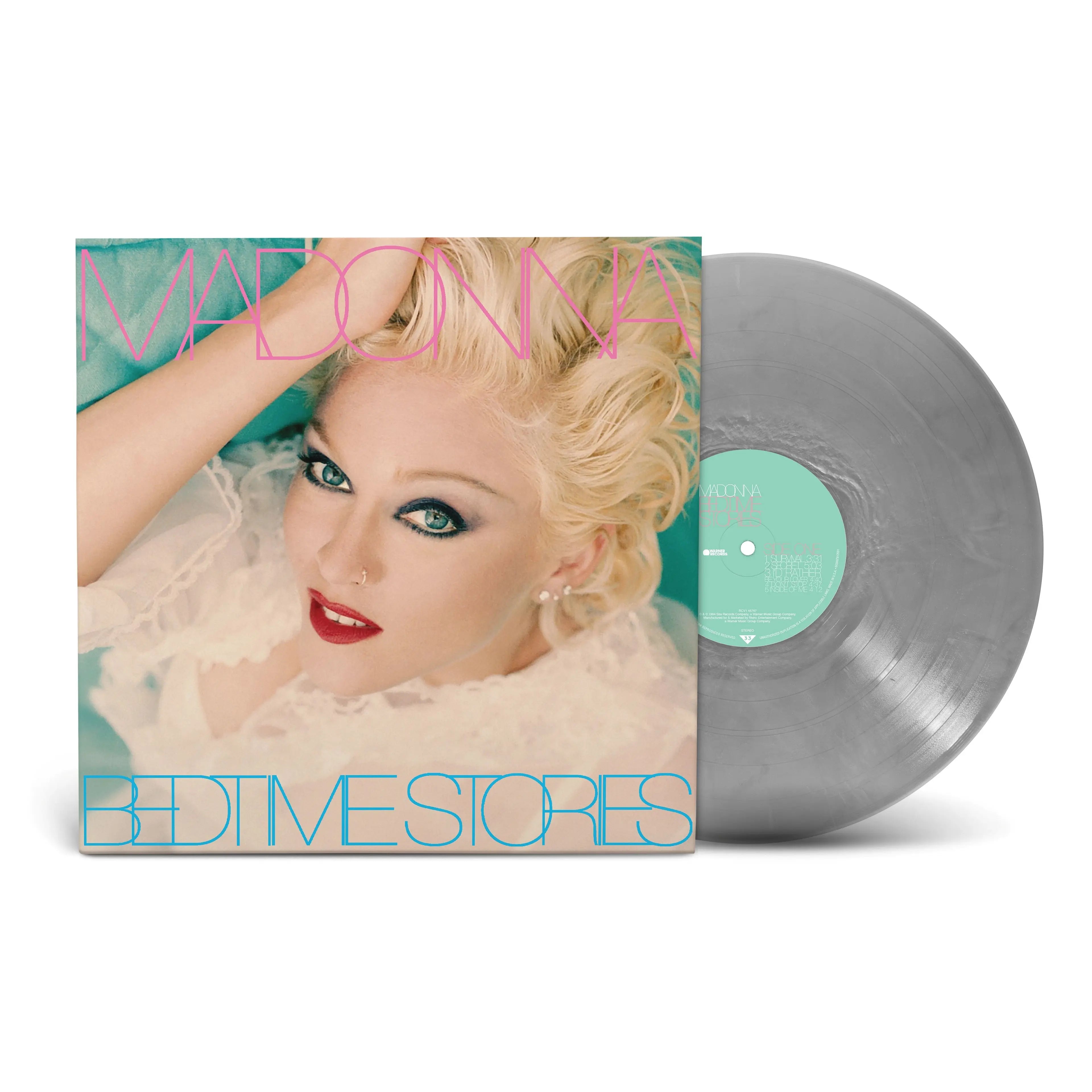 MADONNA - BEDTIME STORIES - SILVER COLOR - VINYL LP