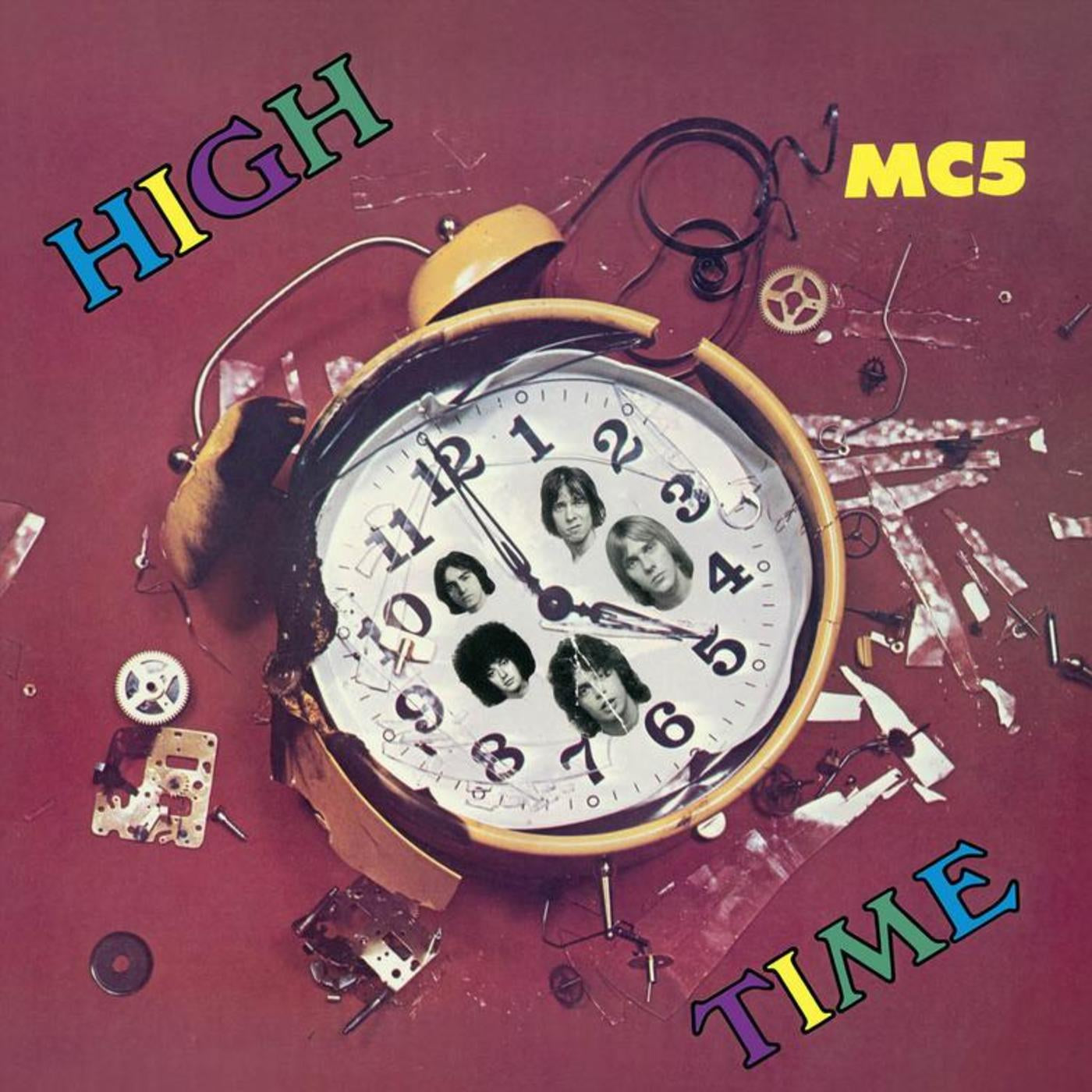 MC5 HIGH TIME CLEAR & YELLOW SPLATTER COLOR VINYL LP