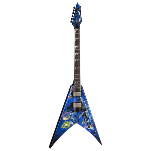 MEGADETH - DAVE MUSTAINE - SIGNATURE V RUST IN PEACE - MINI GUITAR