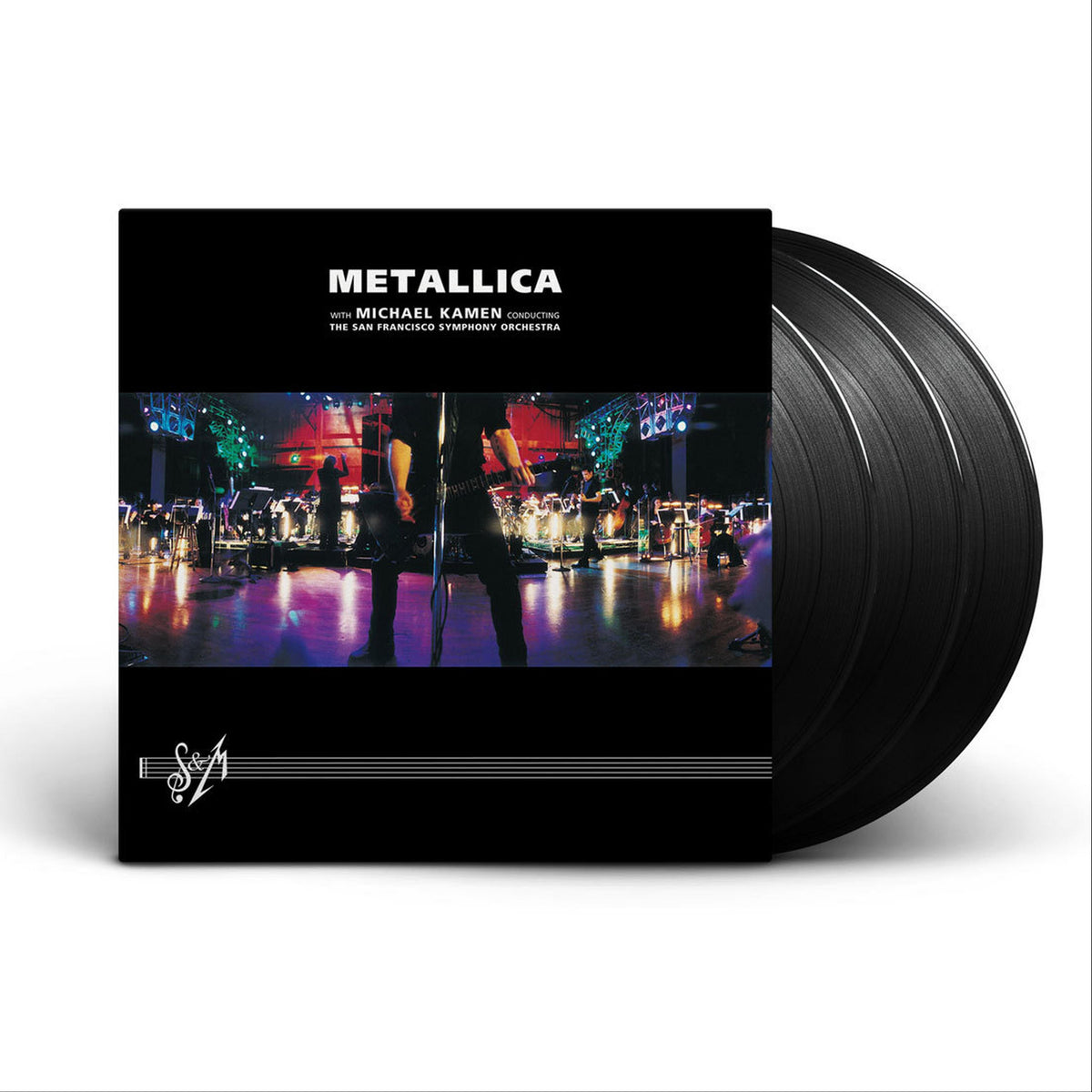 METALLICA - S&M (WITH THE SAN FRANCISCO SYMPHONY) - 3-LP - VINYL LP