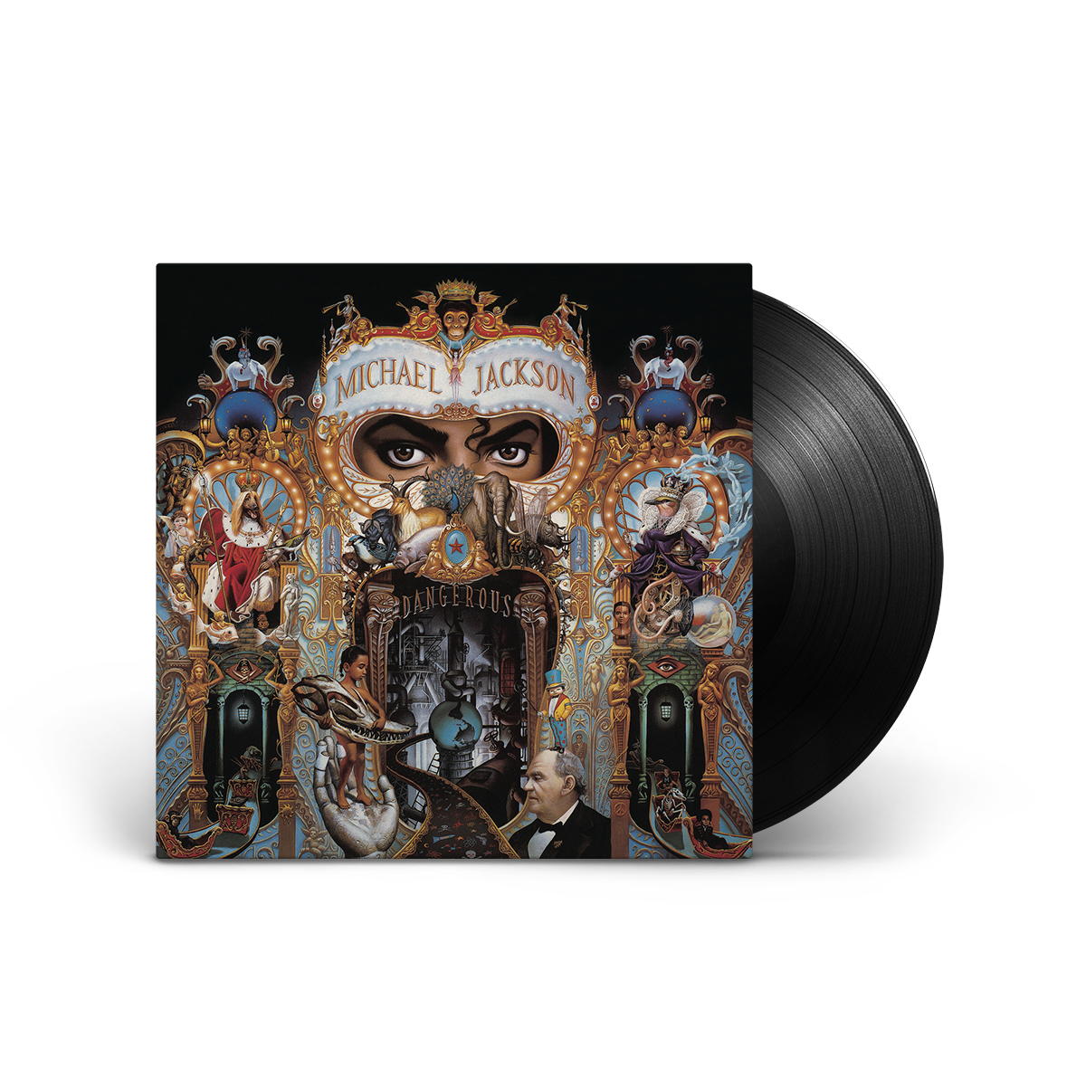 MICHAEL JACKSON - DANGEROUS - 2-LP - VINYL LP
