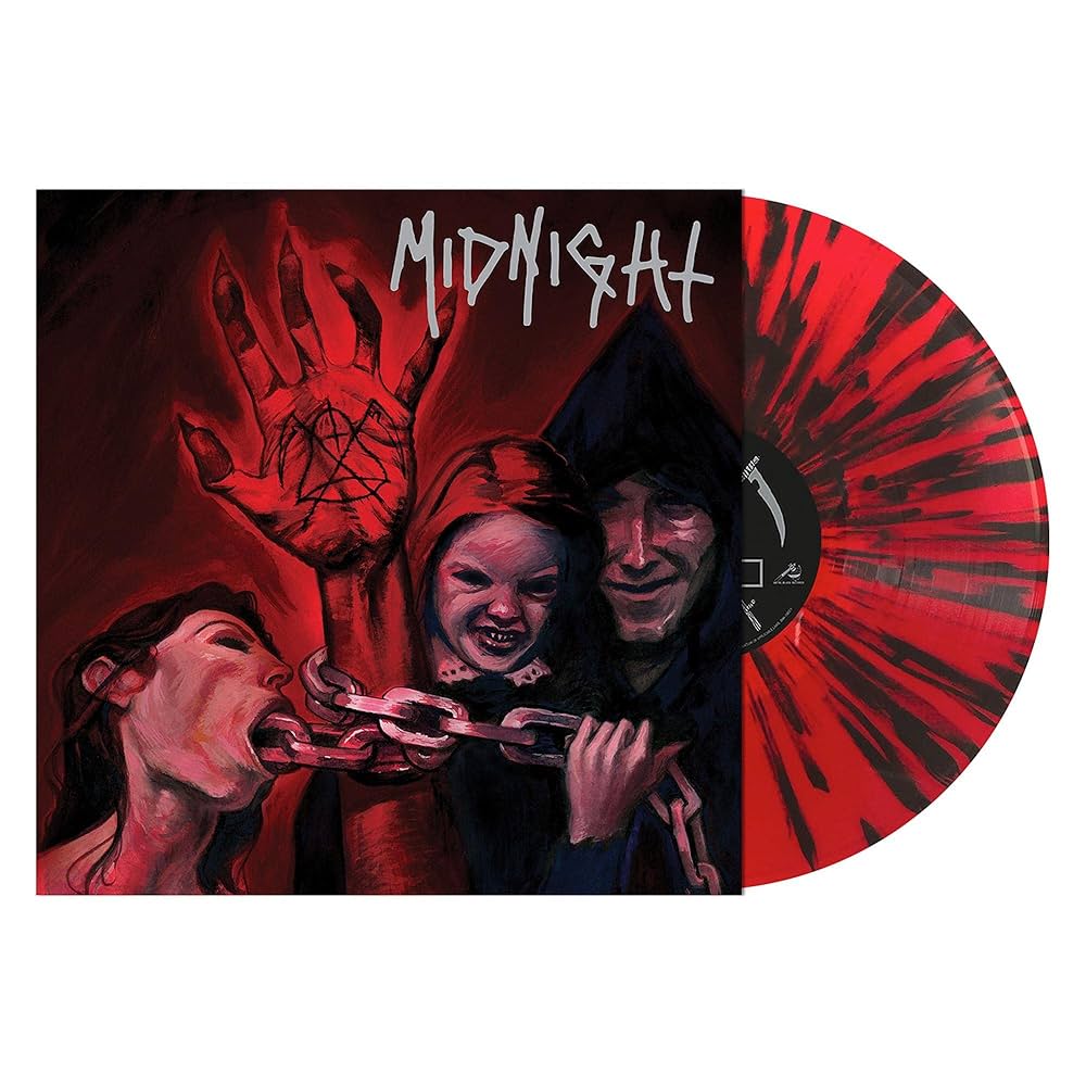 MIDNIGHT - NO MERCY FOR MAYHEM - LIMITED EDITION - RED & BLACK COLOR - VINYL LP