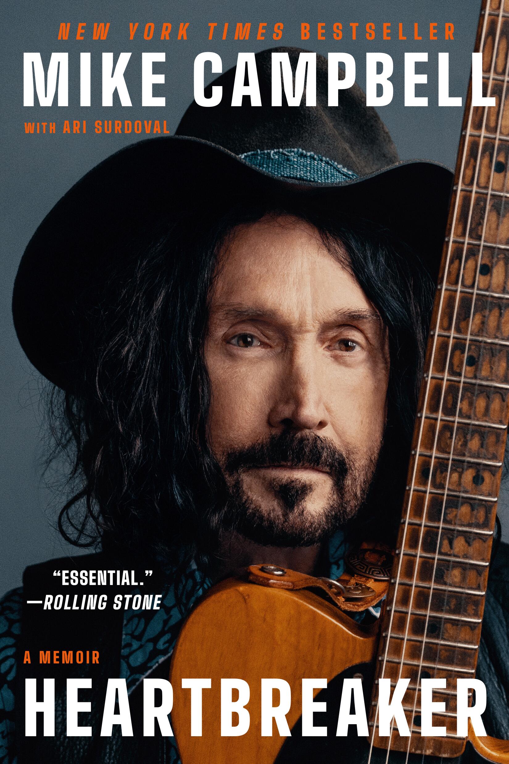 MIKE CAMPBELL  - HEARTBREAKER: A MEMOIR - PAPERBACK - BOOK