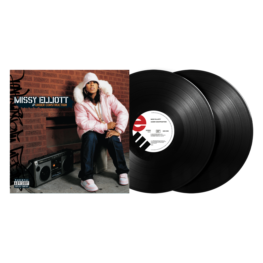 MISSY ELLIOTT - UNDER CONSTRUCTION - 2-LP - VINYL LP