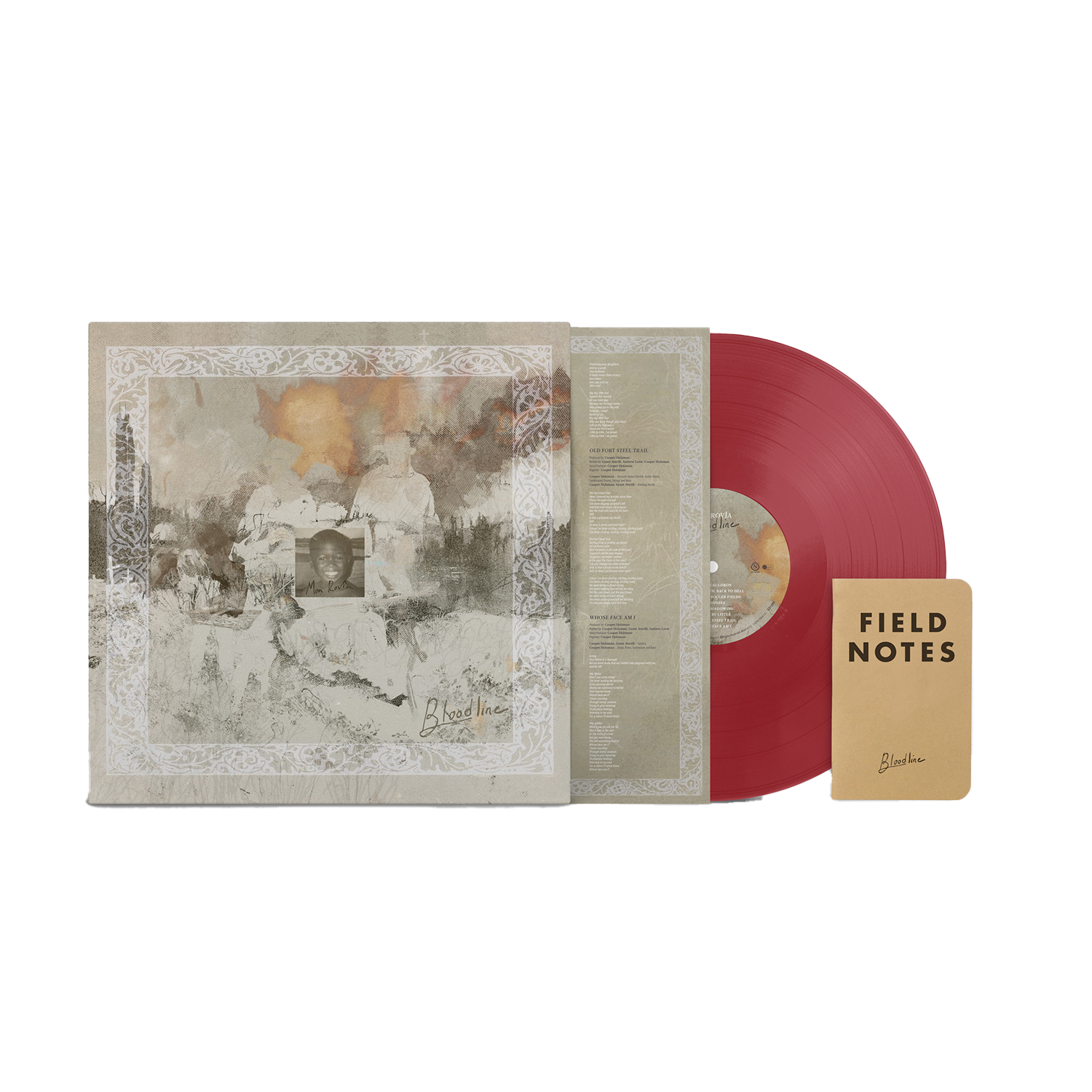 MON ROVIA - BLOODLINE - RED COLOR - VINYL LP