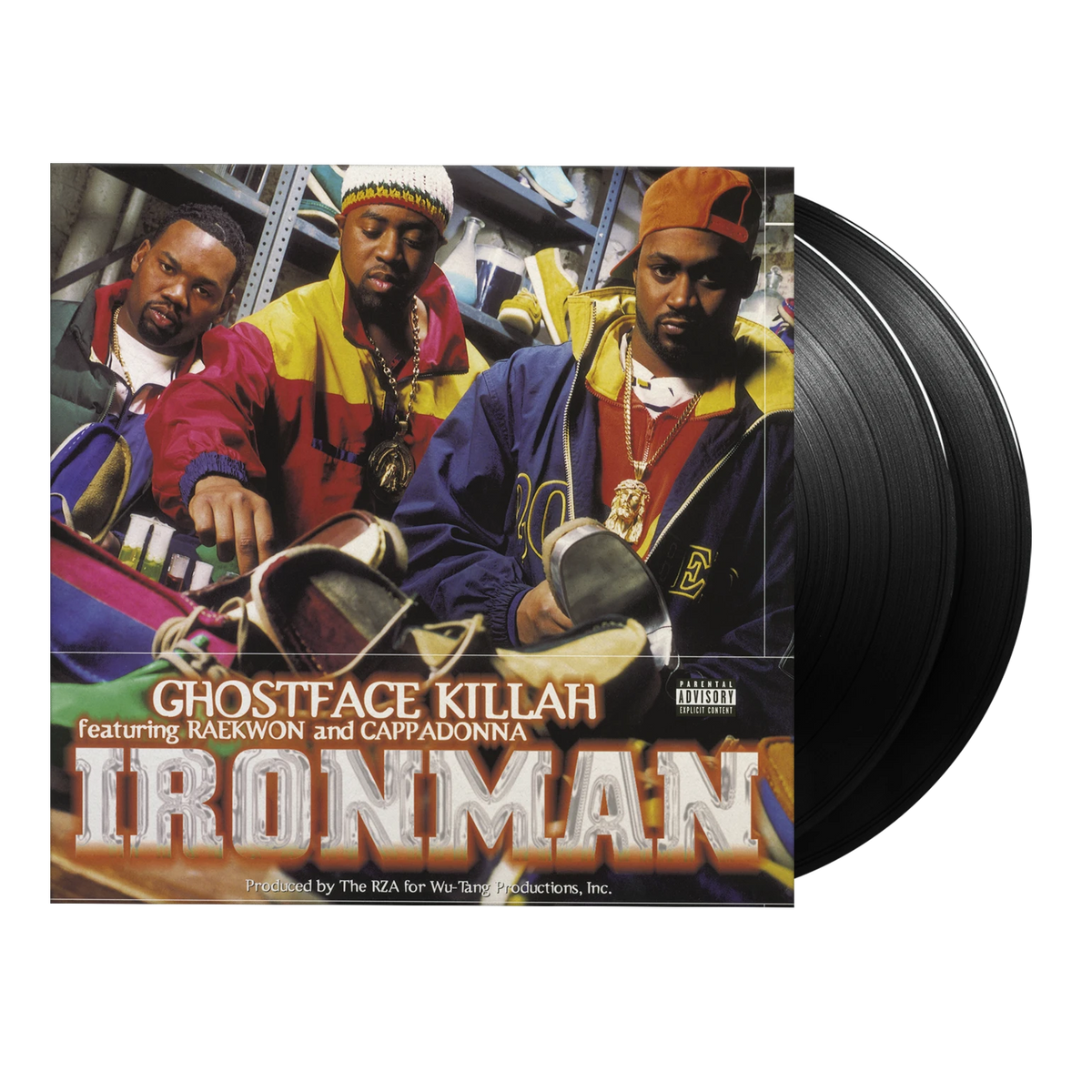 GHOSTFACE KILLAH featuring RAEKWON AND CAPPADONNA - IRONMAN - 30TH ANNIVERSARY EDITION - 2-LP - VINYL LP