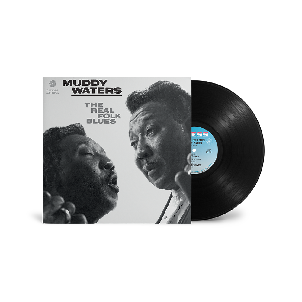 MUDDY WATERS - THE REAL FOLK BLUES - CHESS ACOUSTIC SOUNDS SERIES - VINYL LP