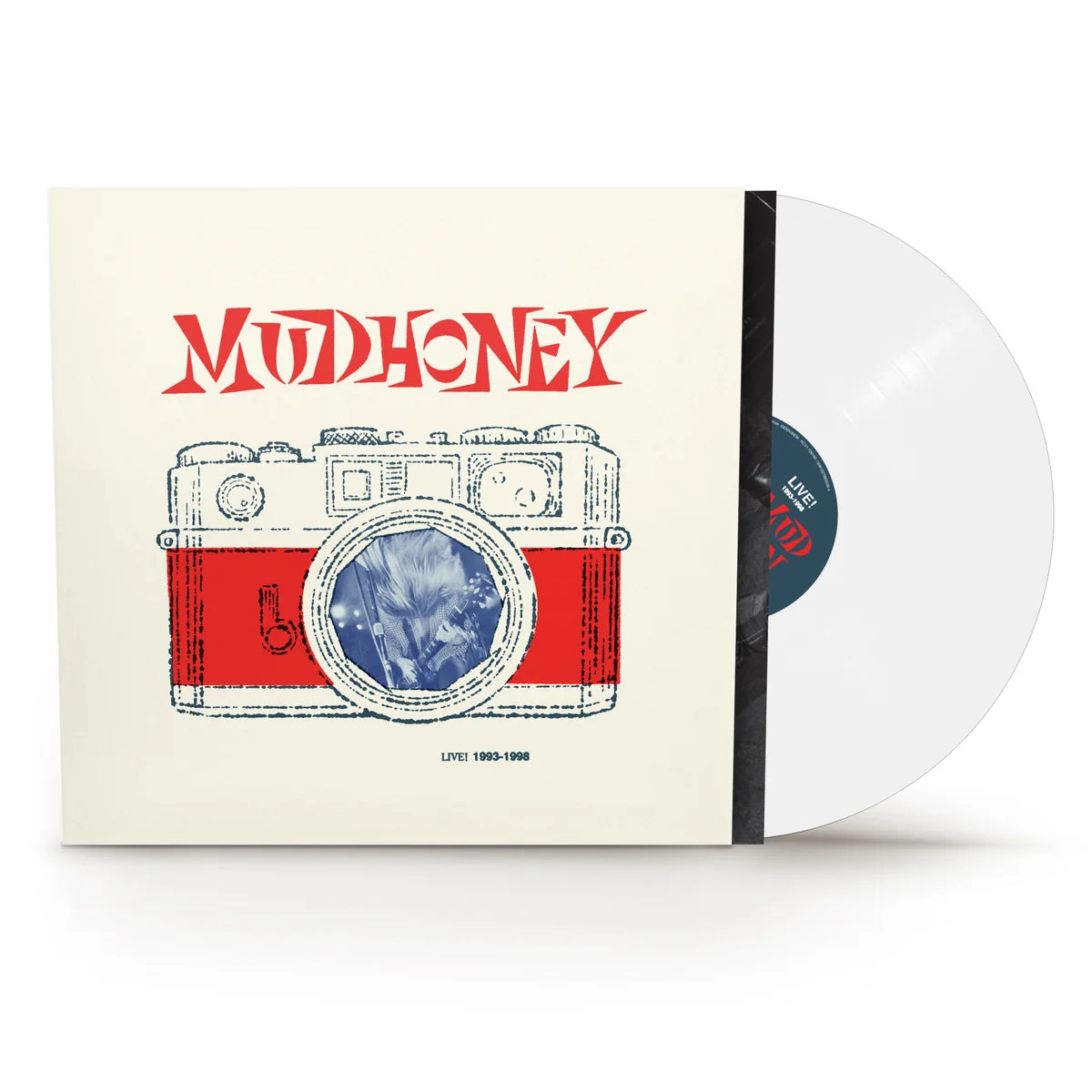 MUDHONEY - LIVE! 1993-1998 - WHITE COLOR - VINYL LP