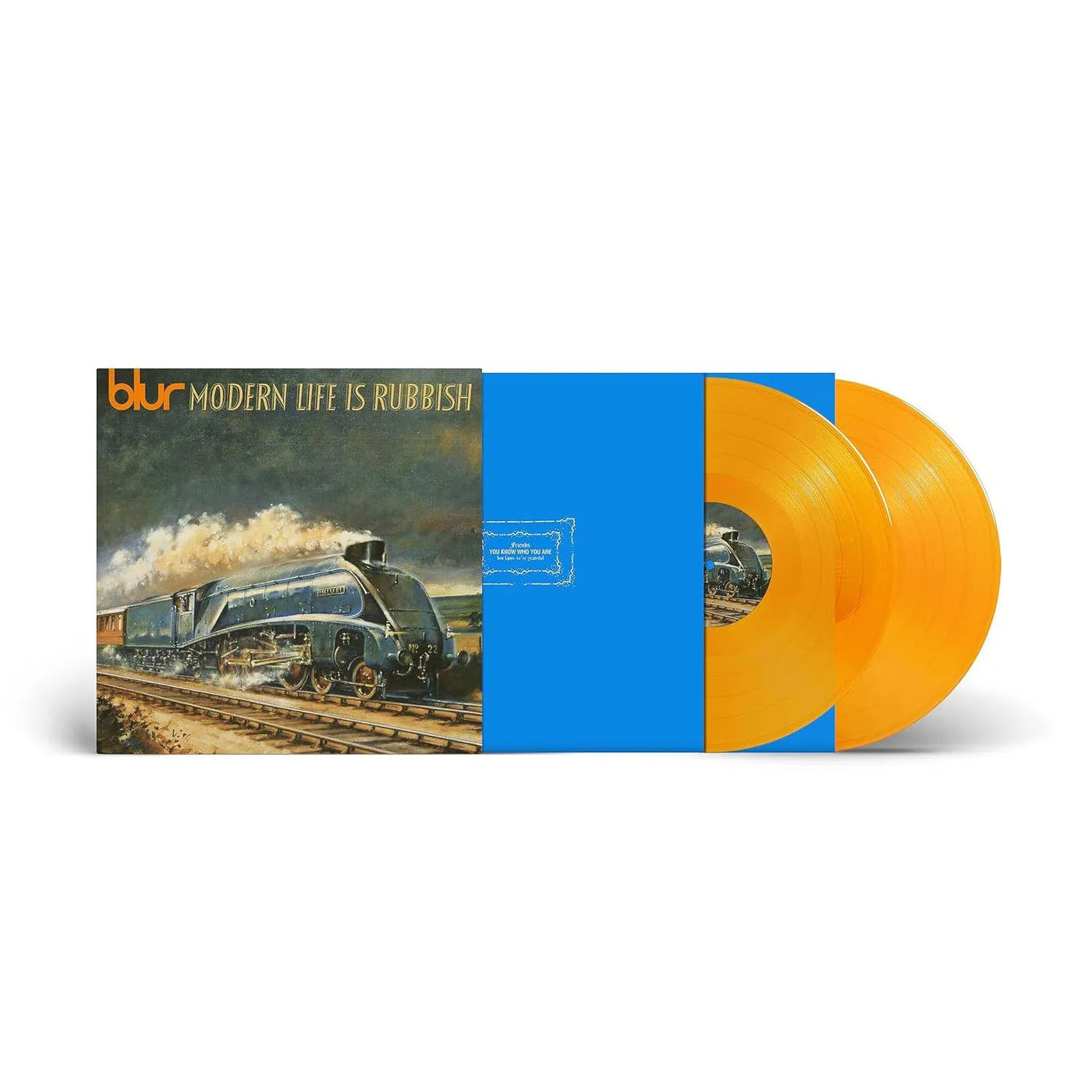 BLUR - MODERN LIFE IS RUBBISH - 30TH ANNIVERSARY EDITION - ORANGE COLOR - 2-LP - VINYL LP