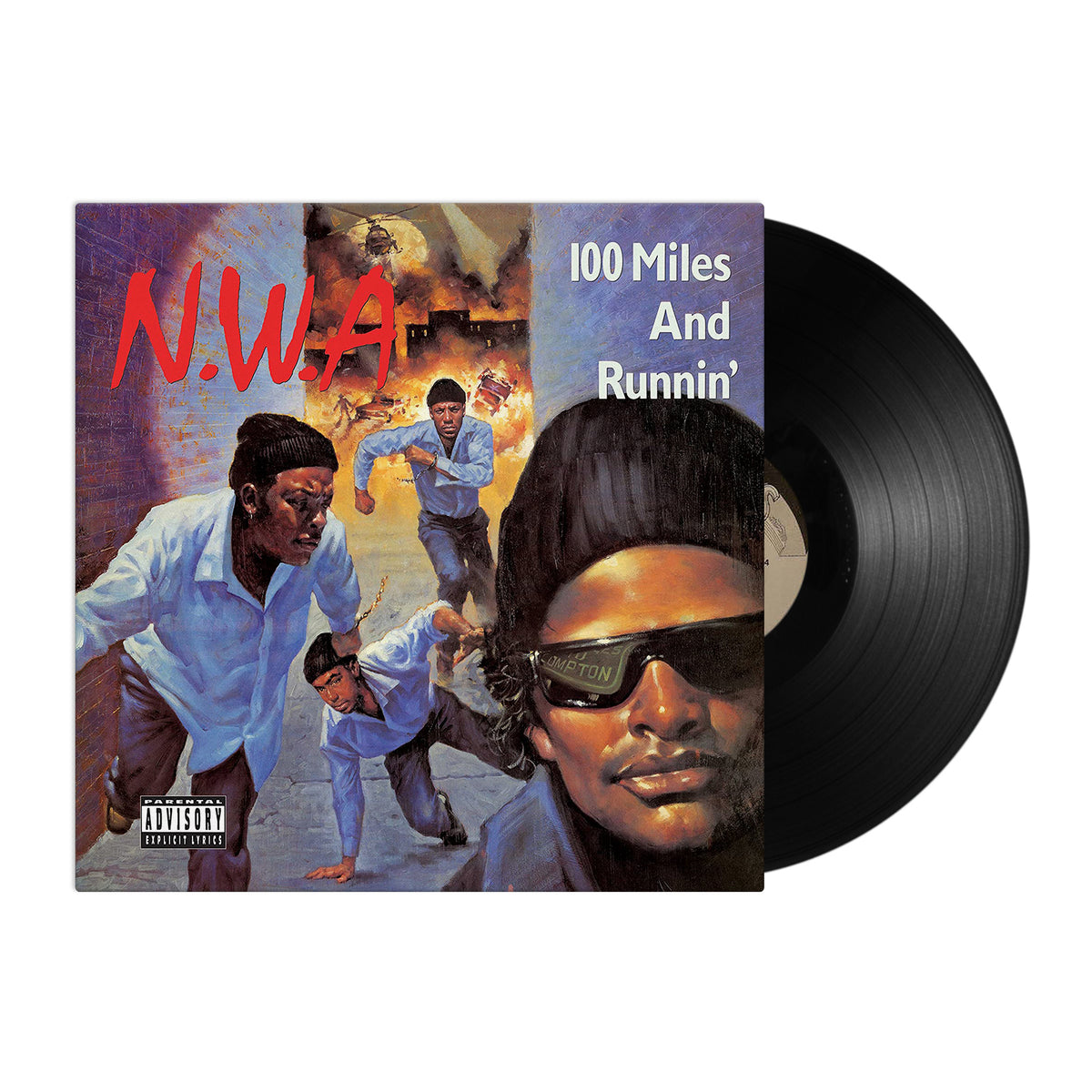 N.W.A. - 100 MILES AND RUNNIN' - VINYL LP