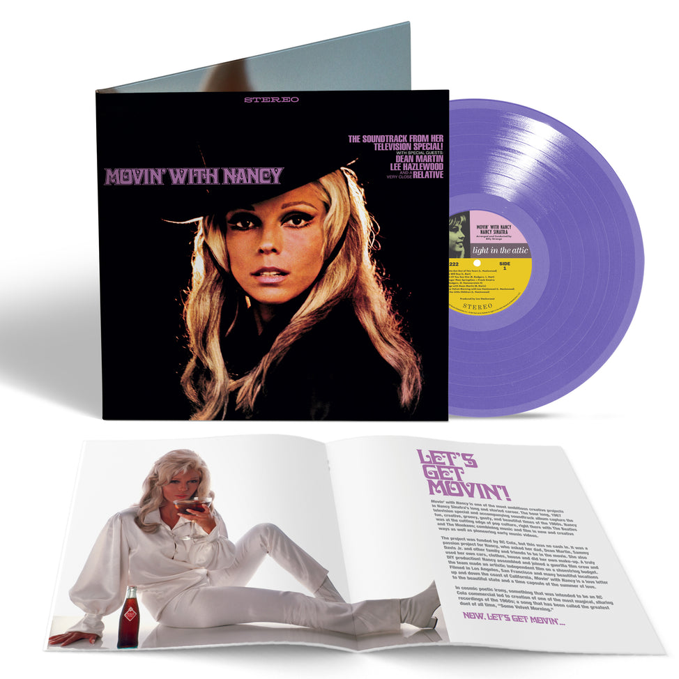 NANCY SINATRA - MOVIN' WITH NANCY - PURPLE COLOR - VINYL LP