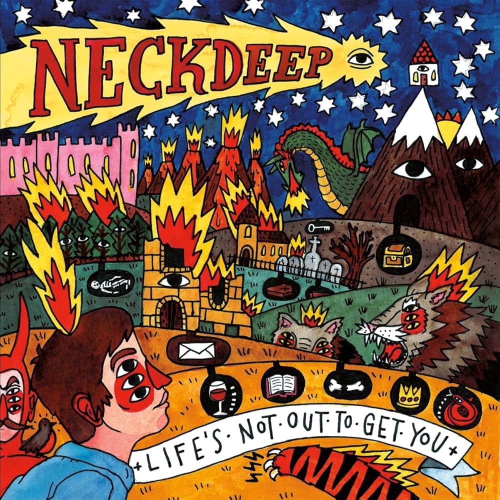 NECK DEEP LIFE #39 S NOT OUT TO GET YOU 10TH ANNIVERSARY EDITION BLU