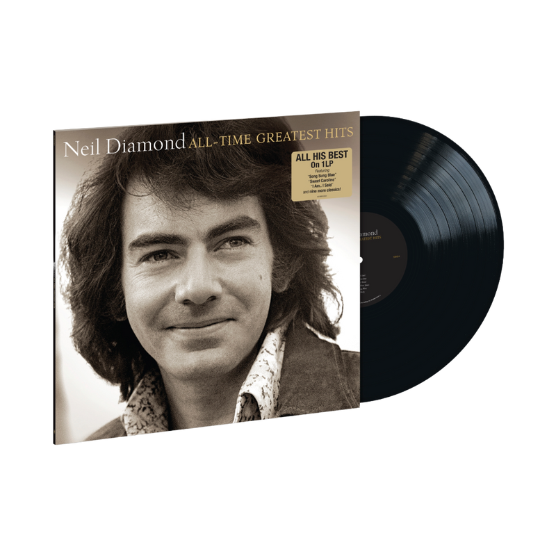 NEIL DIAMOND - ALL-TIME GREATEST HITS - SINGLE DISC EDITION - VINYL LP