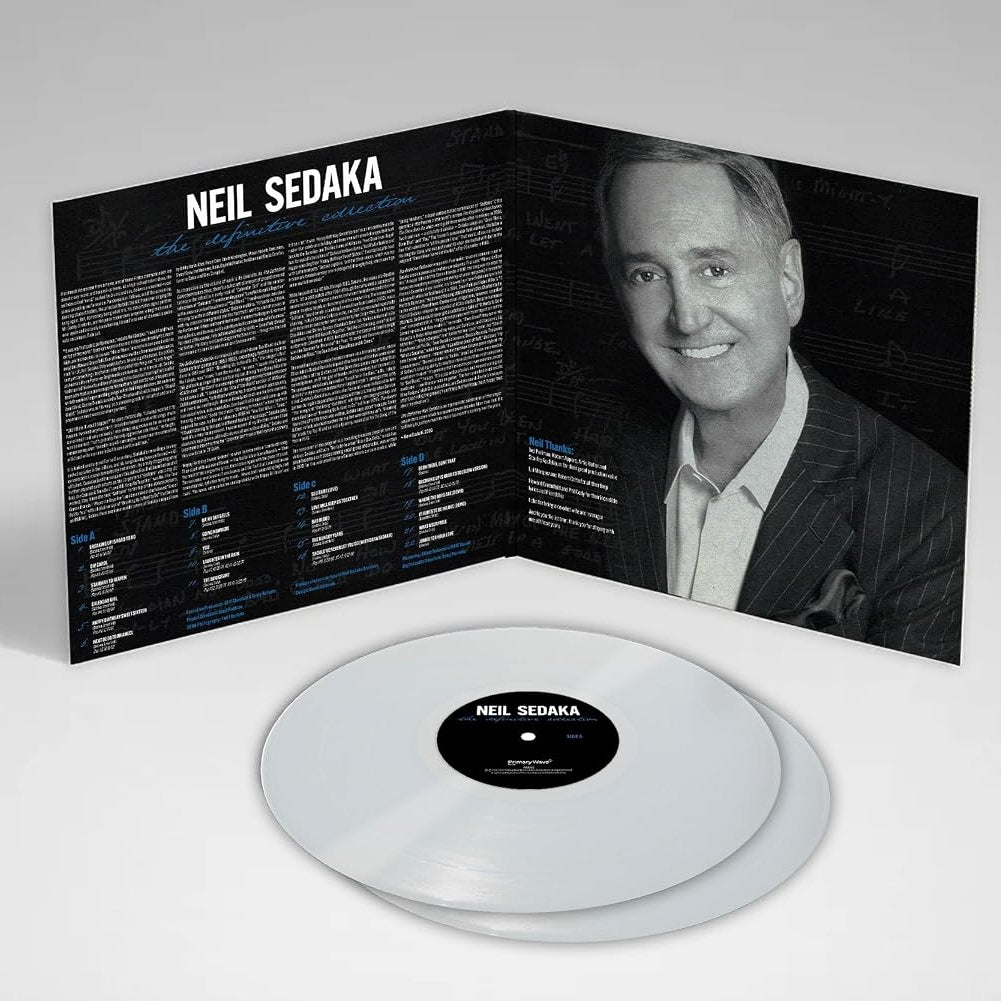 NEIL SEDAKA - THE DEFINITIVE COLLECTION - WHITE COLOR - VINYL LP