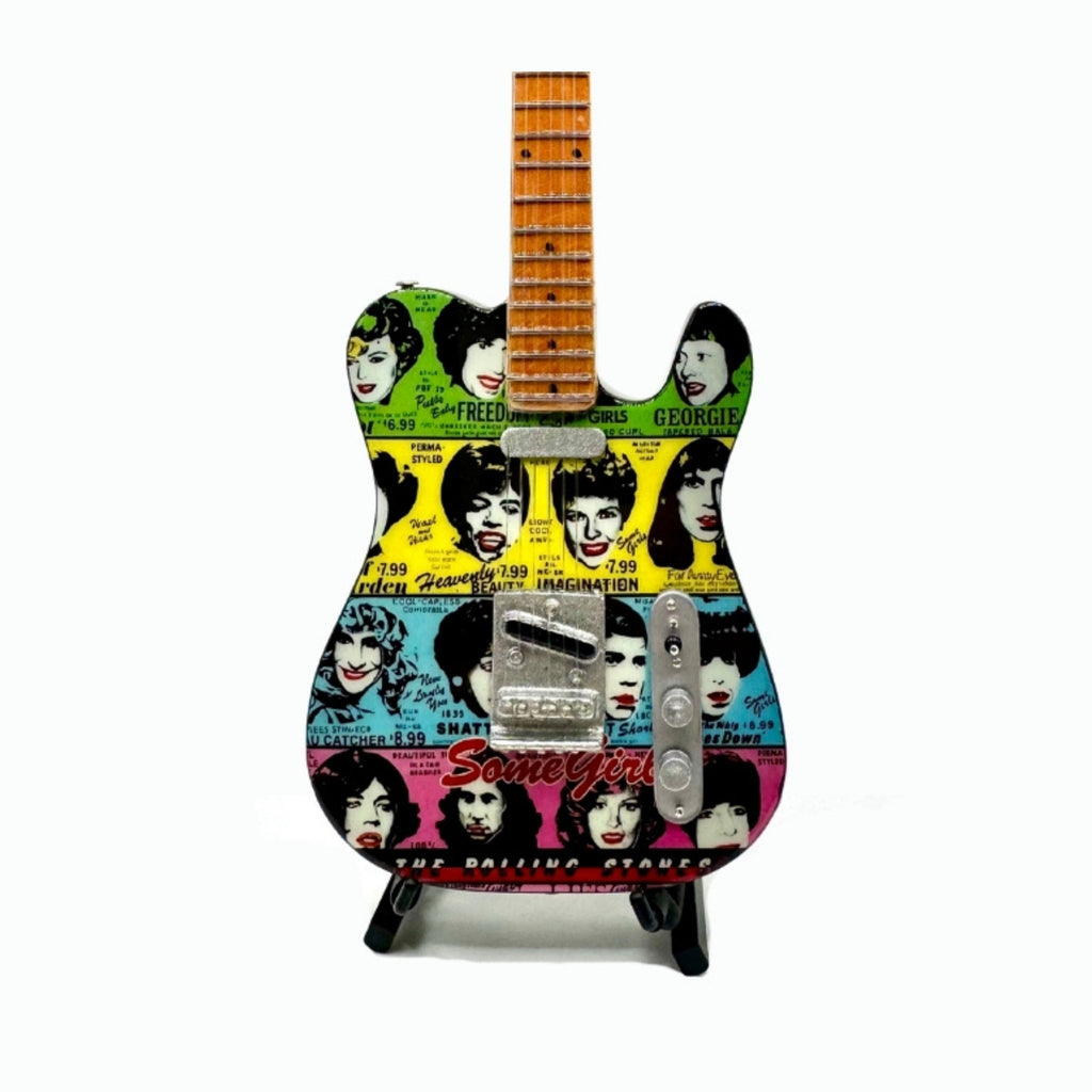 THE ROLLING STONE - SOME GIRLS - MINI GUITAR