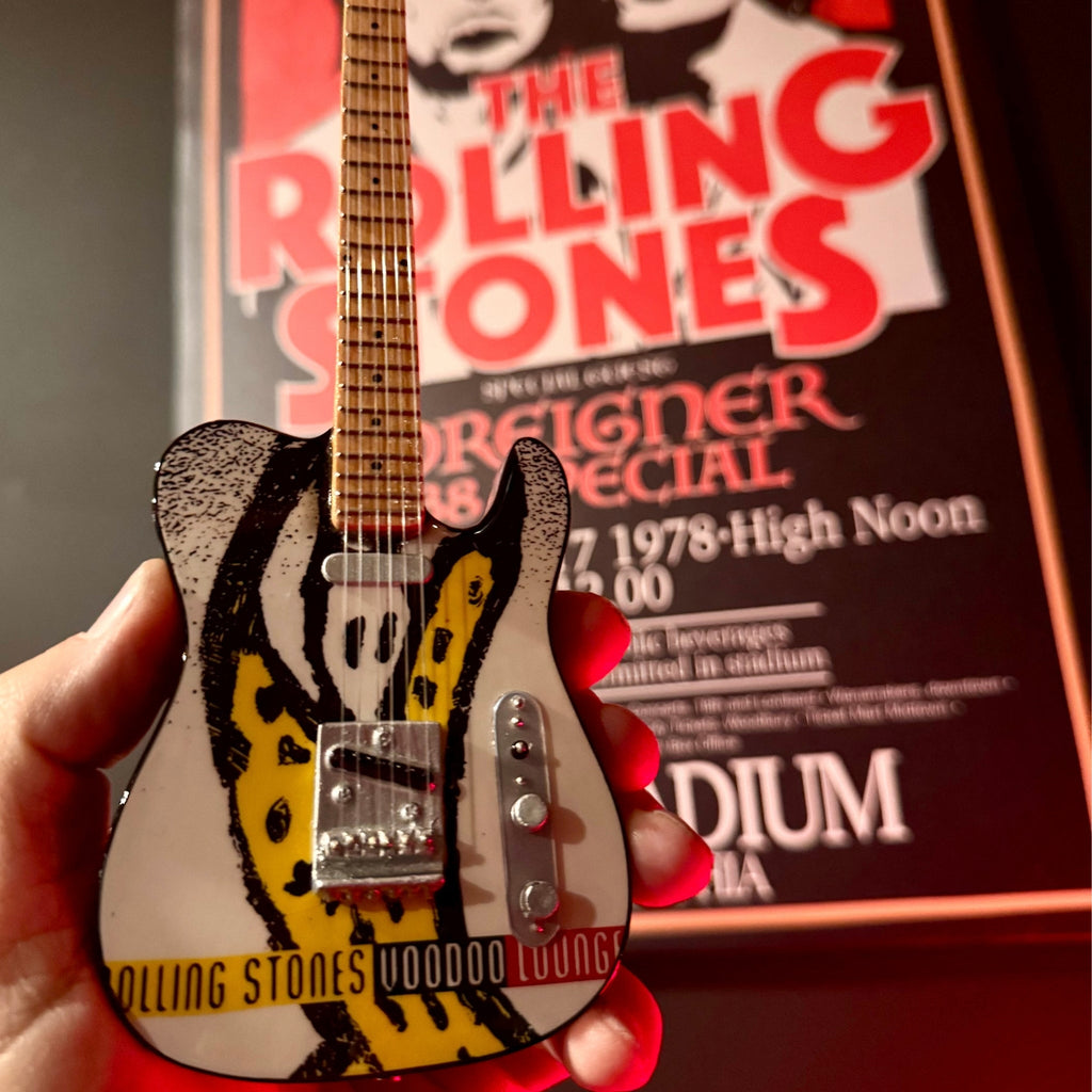 THE ROLLING STONES - VOODOO LOUNGE - MINI GUITAR