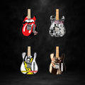 THE ROLLING STONES - ICONS - SET OF 4 MINI GUITARS