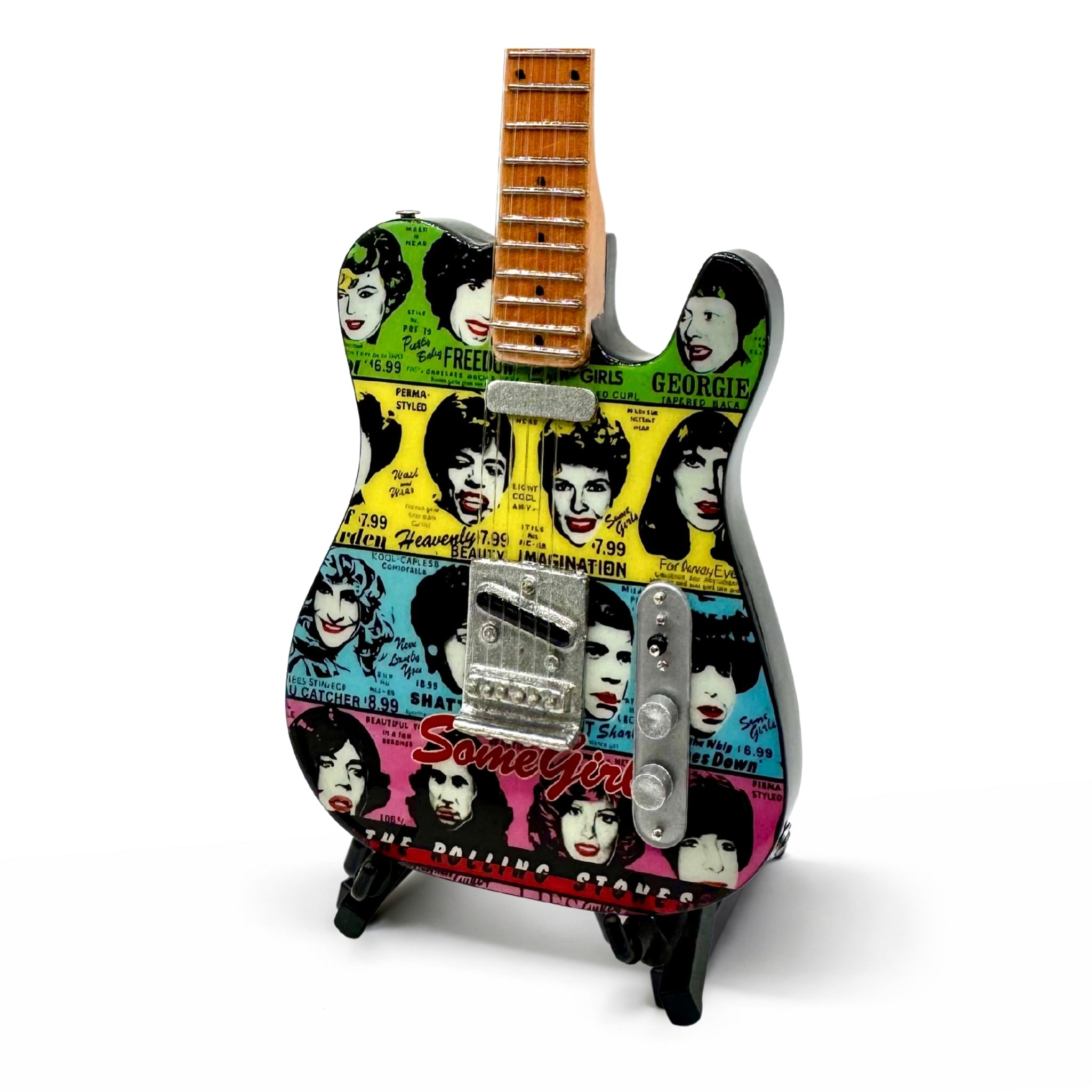 THE ROLLING STONE - SOME GIRLS - MINI GUITAR