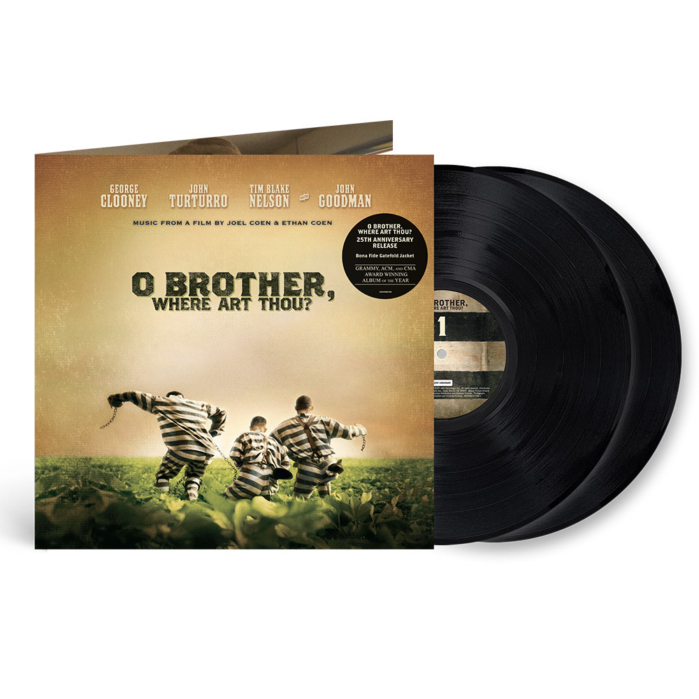 VARIOUS ARTISTS - O BROTHER, WHERE ART THOU - ORIGINAL SOUNDTRACK - 25TH ANNIVERSARY EDITION - 2-LP - VINYL LP