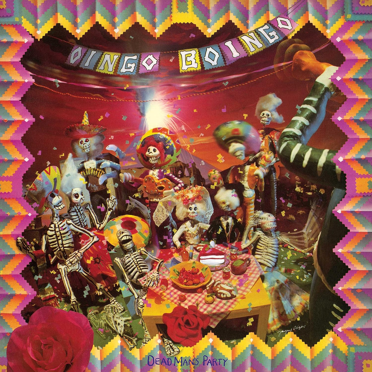 OINGO BOINGO - DEAD MAN'S PARTY - COLOR - VINYL LP
