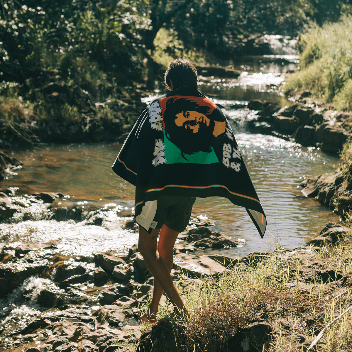 BOB MARLEY x SLOWTIDE - ONE LOVE BEACH TOWEL
