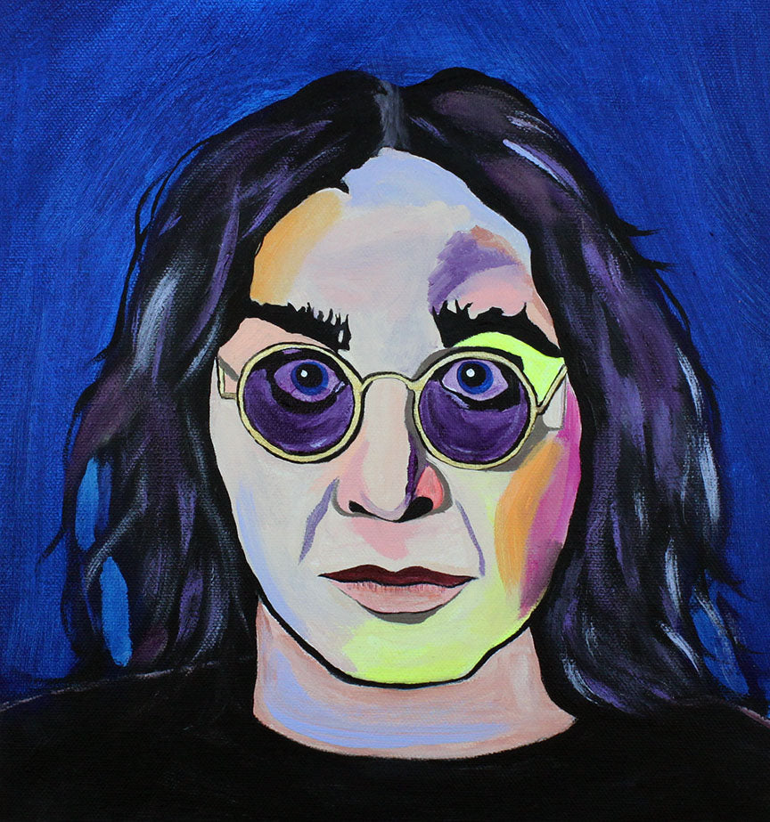 TONYA CAMERON ARTWORK – OZZY OSBOURNE “I DON’T WANNA STOP” – ART PRINT