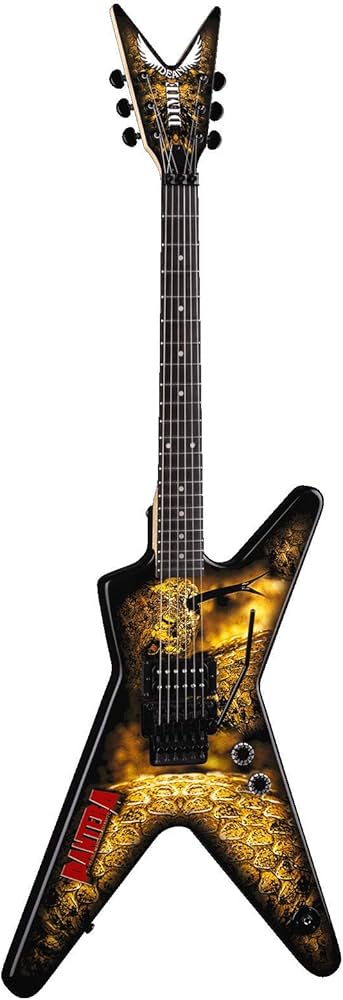 PANTERA - DEAN DIMEBAG - SOUTHERN TRENDKILL ML - MINI GUITAR 1