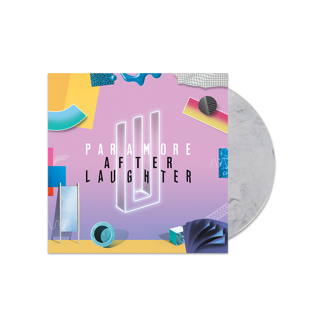 PARAMORE - AFTER LAUGHTER - LIMITED EDITION - BLACK AND WHITE COLOR - VINYL LP