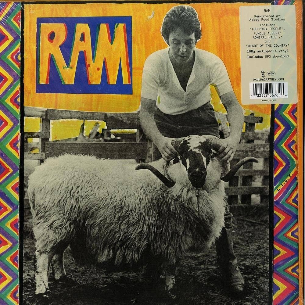 PAUL AND LINDA MCCARTNEY - RAM - VINYL LP