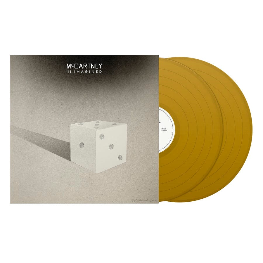 PAUL MCCARTNEY & VARIOUS ARTISTS - MCCARTNEY III: IMAGINED (REMIXES) - GOLD COLOR - 2-LP - VINYL LP