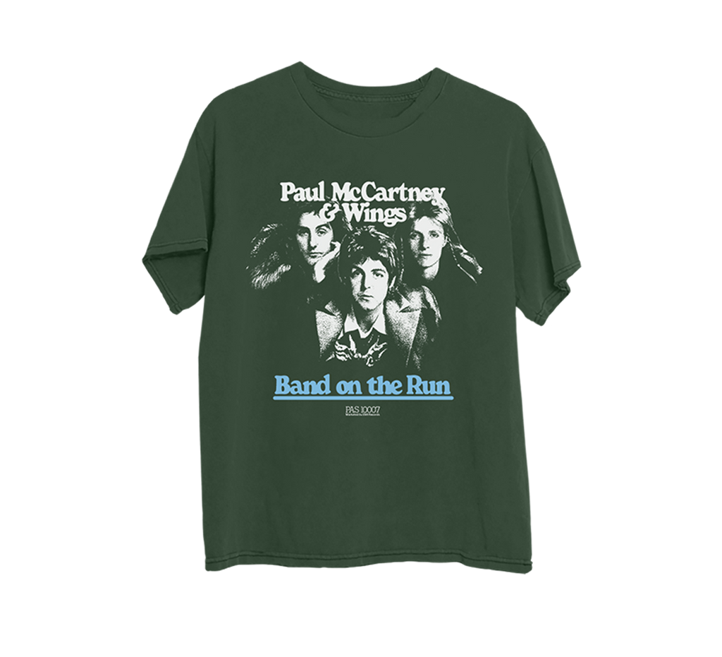 PAUL MCCARTNEY & WINGS - BAND ON THE RUN T-SHIRT