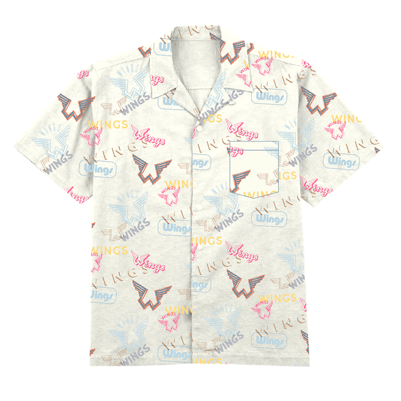 PAUL MCCARTNEY & WINGS - BUTTON UP SHIRT