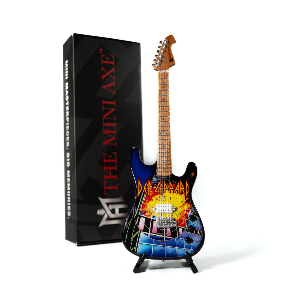 DEF LEPPARD - PYROMANIA - MINI GUITAR