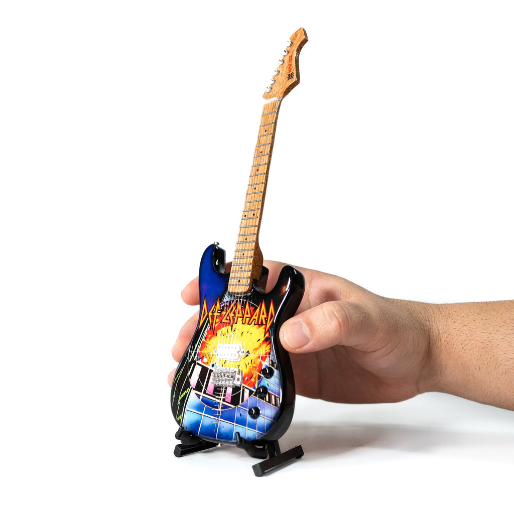 DEF LEPPARD - PYROMANIA - MINI GUITAR