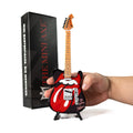 THE ROLLING STONES - TONGUE AND LIPS - MINI GUITAR