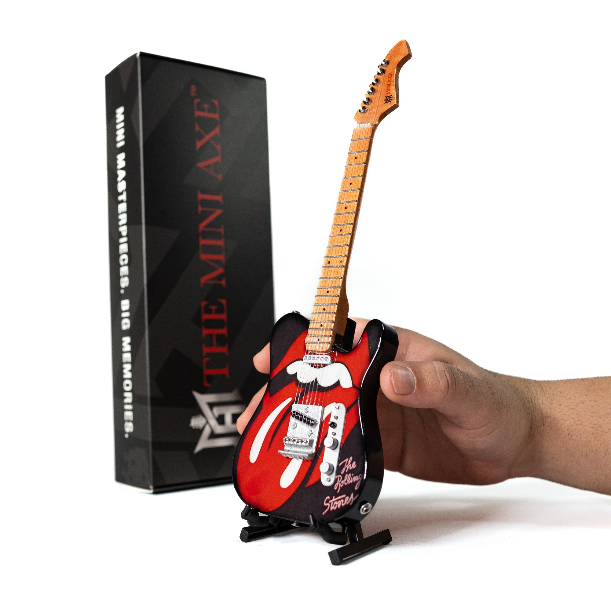 THE ROLLING STONES - TONGUE AND LIPS - MINI GUITAR