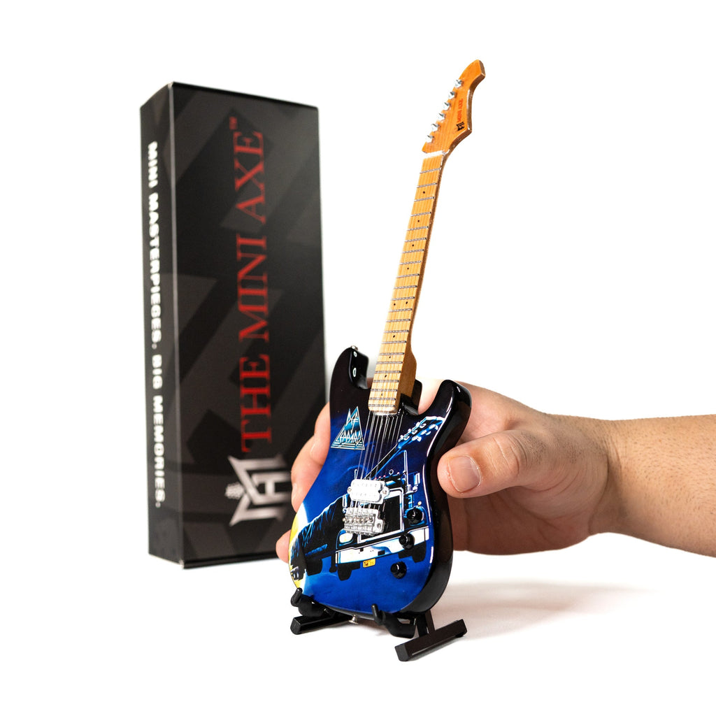DEF LEPPARD - ON THROUGH THE NIGHT - MINI GUITAR