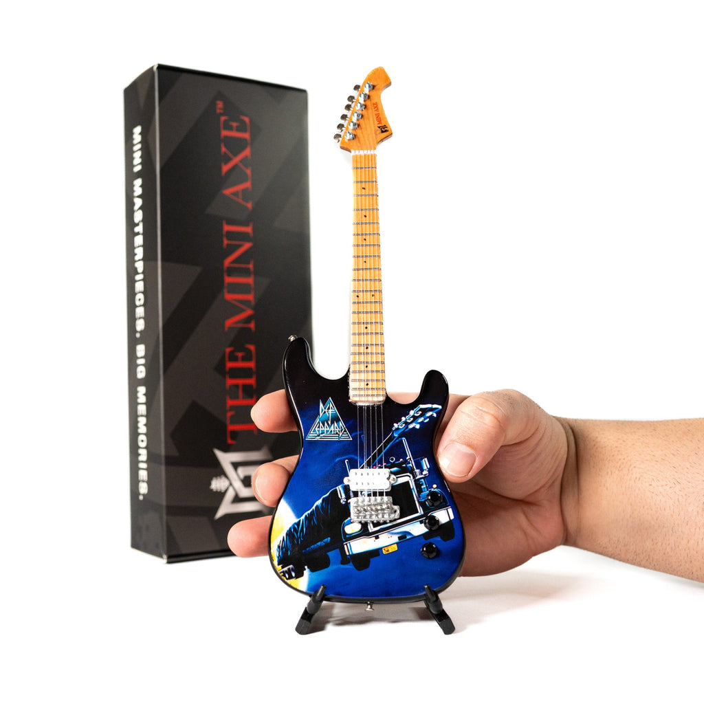DEF LEPPARD - ON THROUGH THE NIGHT - MINI GUITAR