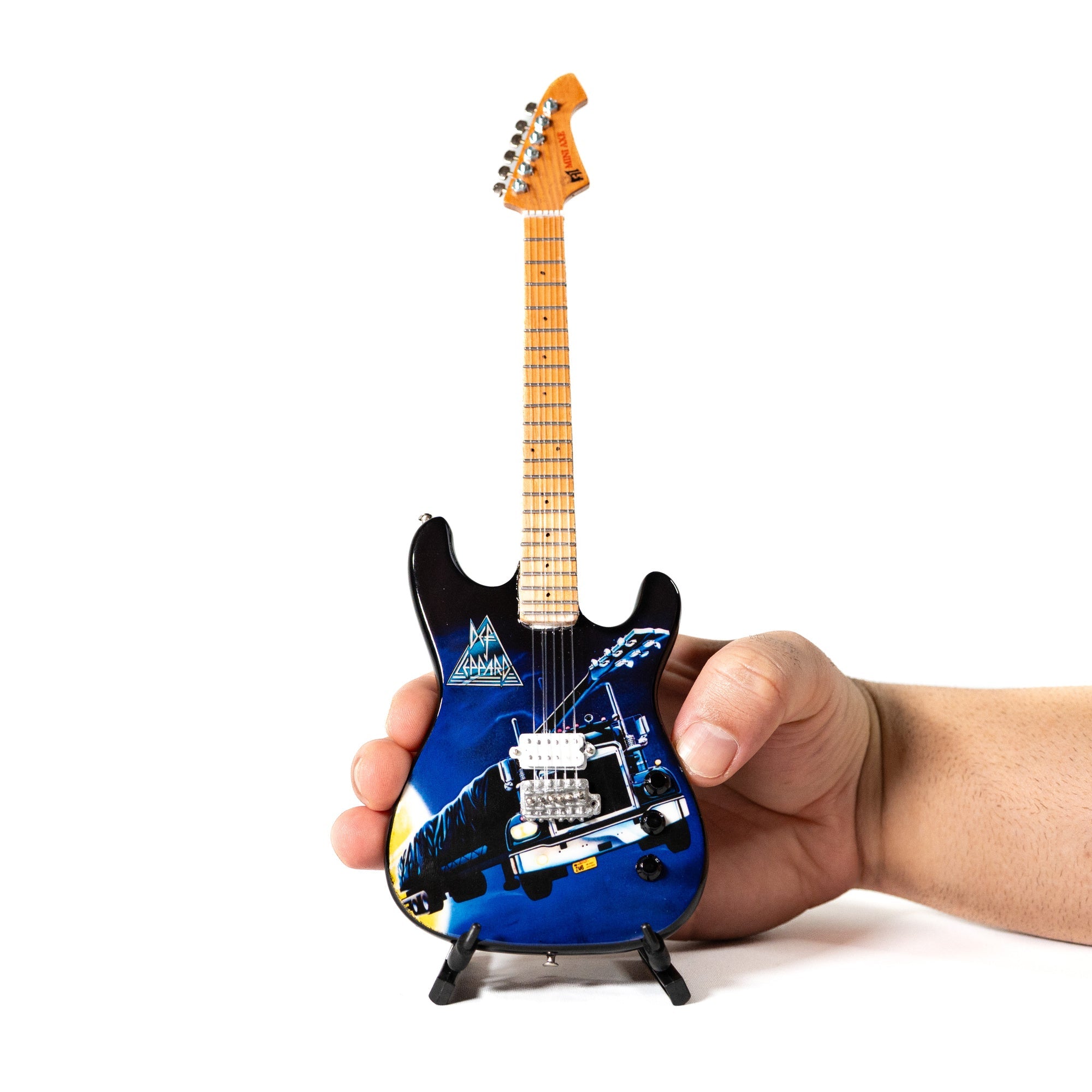 DEF LEPPARD - ON THROUGH THE NIGHT - MINI GUITAR