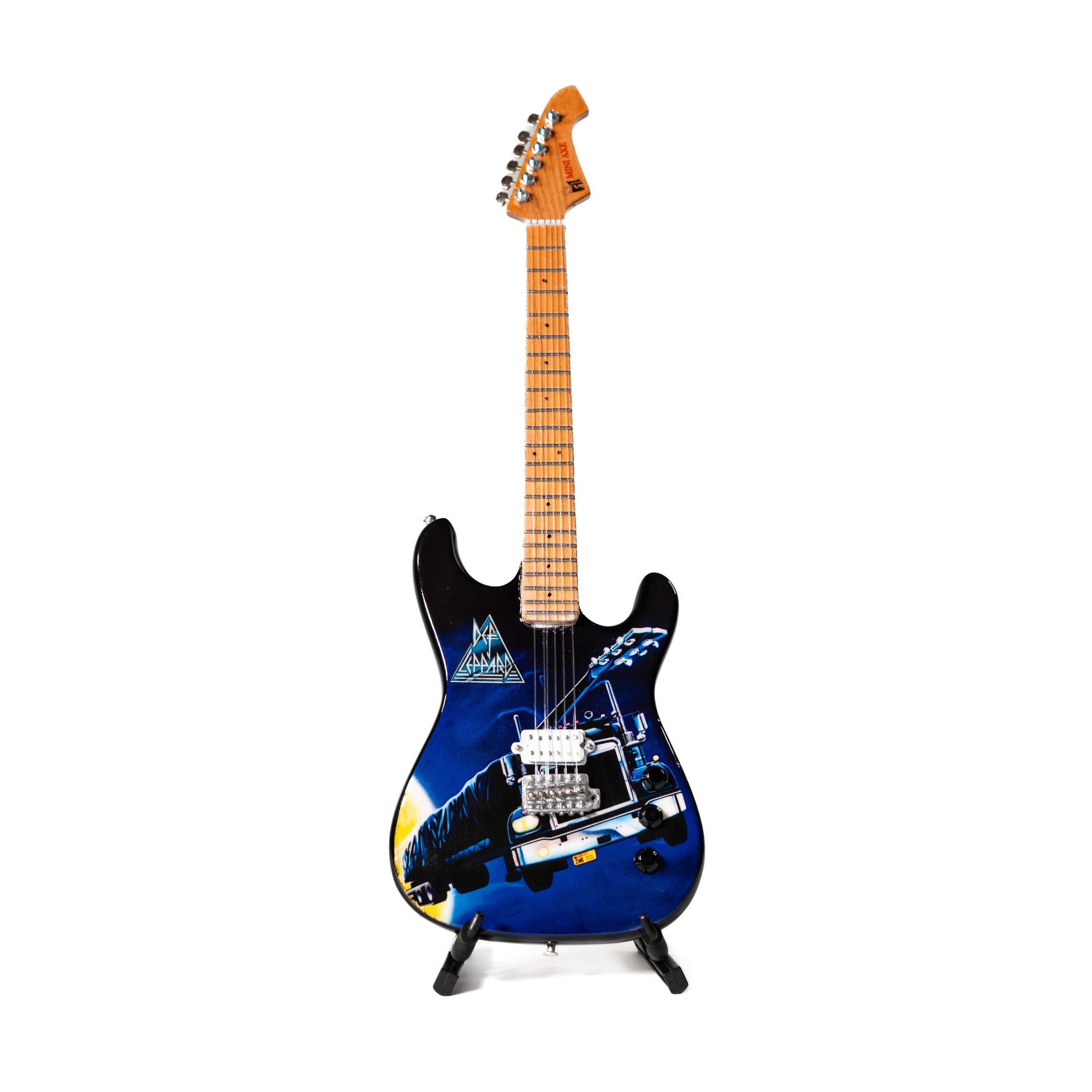 DEF LEPPARD - ON THROUGH THE NIGHT - MINI GUITAR