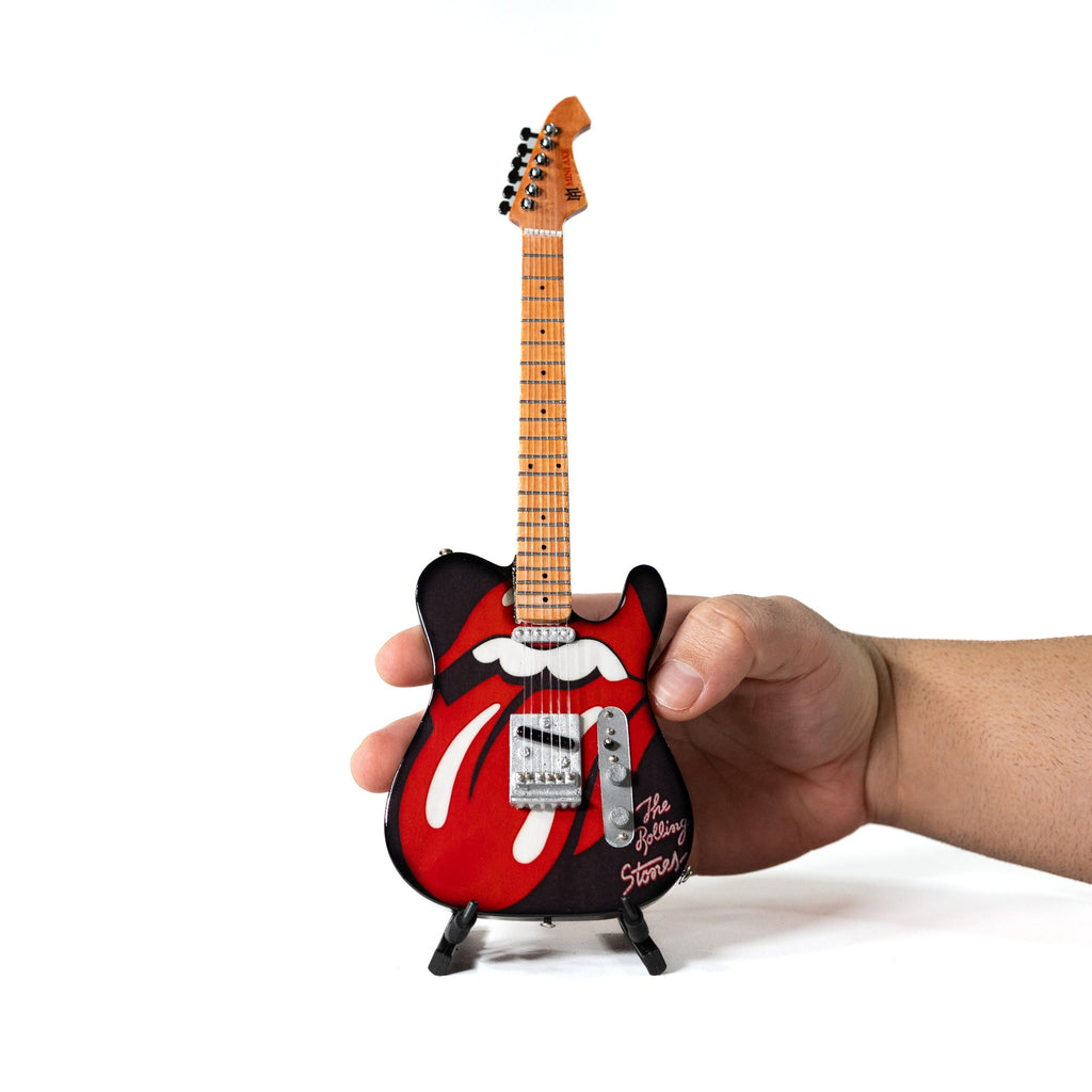 THE ROLLING STONES - TONGUE AND LIPS - MINI GUITAR