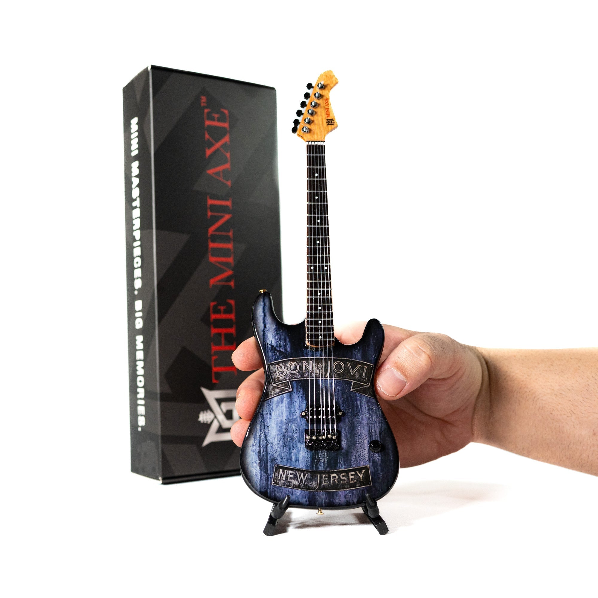 BON JOVI - NEW JERSEY - MINI GUITAR